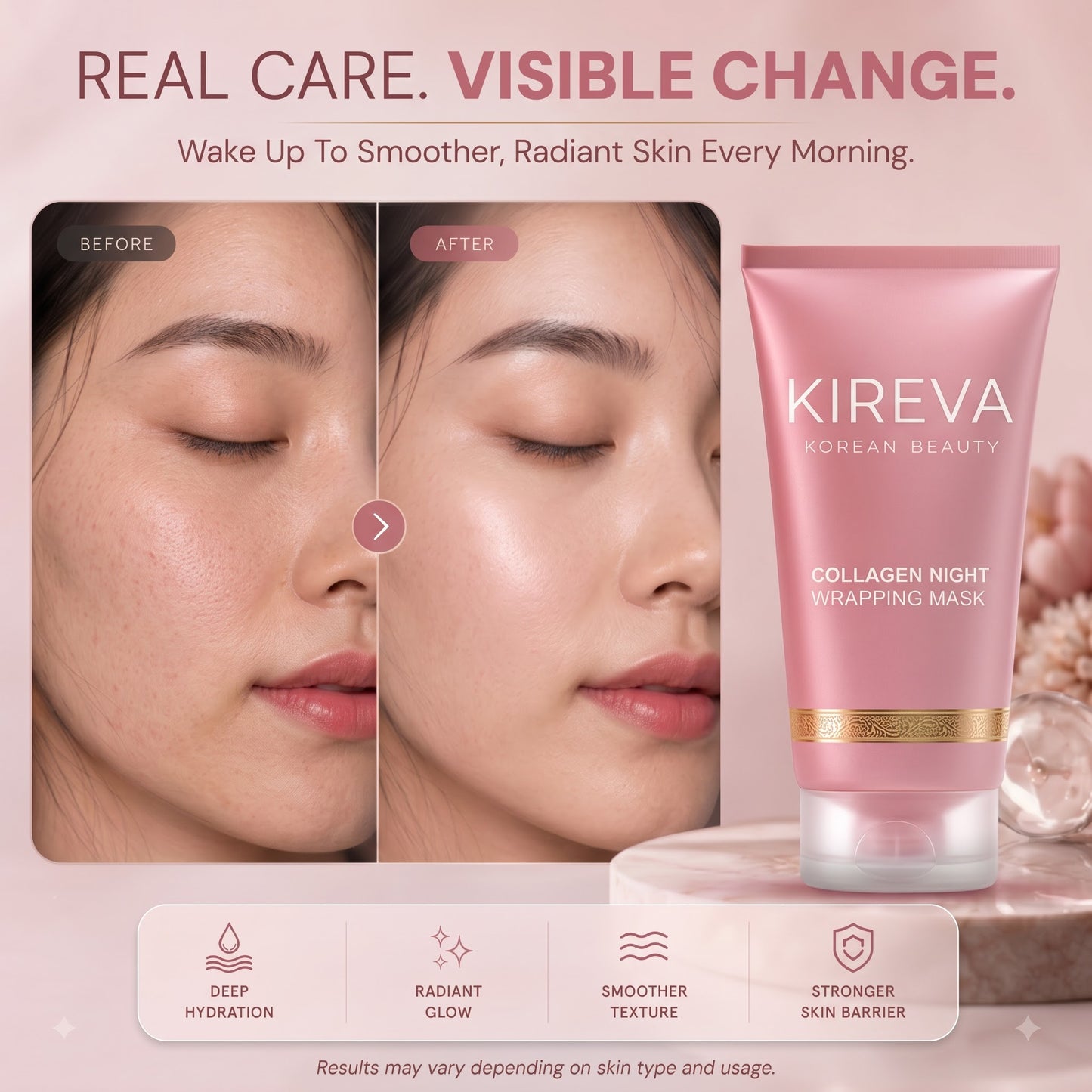 KIREVA™ Collagen Night Wrapping Mask