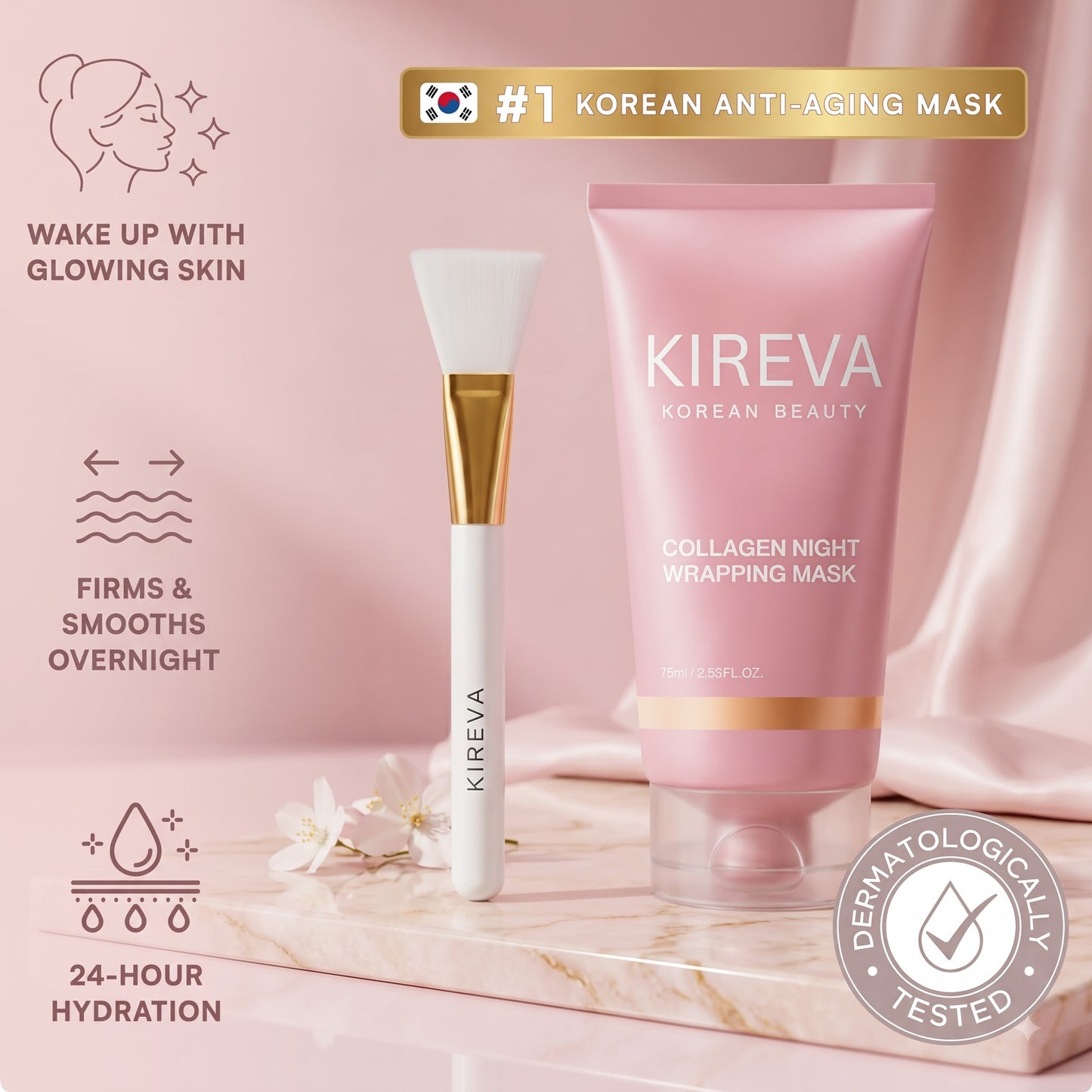 KIREVA™ Collagen Night Wrapping Mask