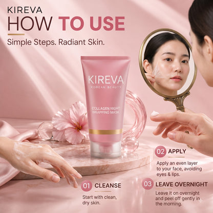 KIREVA™ Collagen Night Wrapping Mask